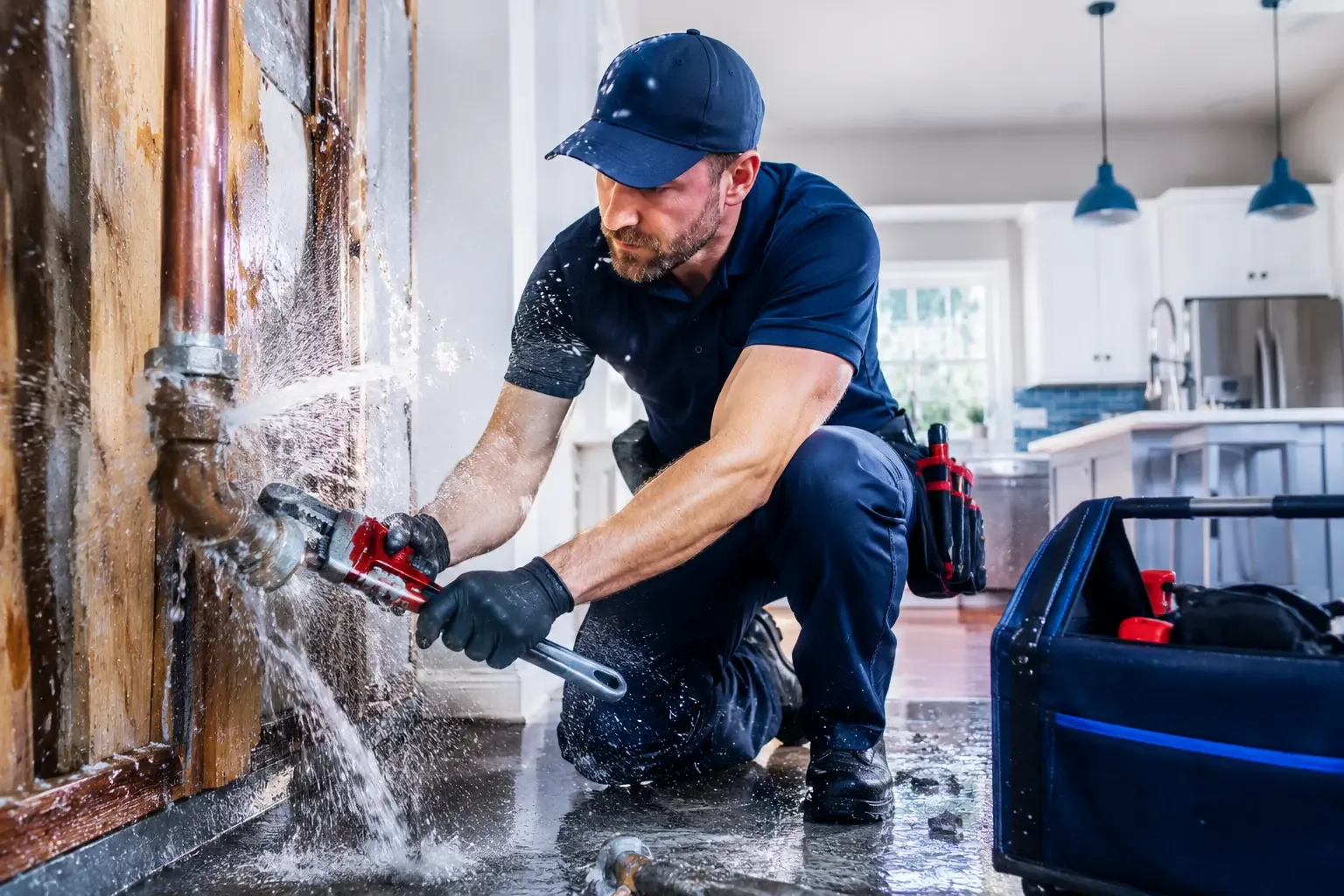 Local emergency pipe repair professionals in Choctaw, OK